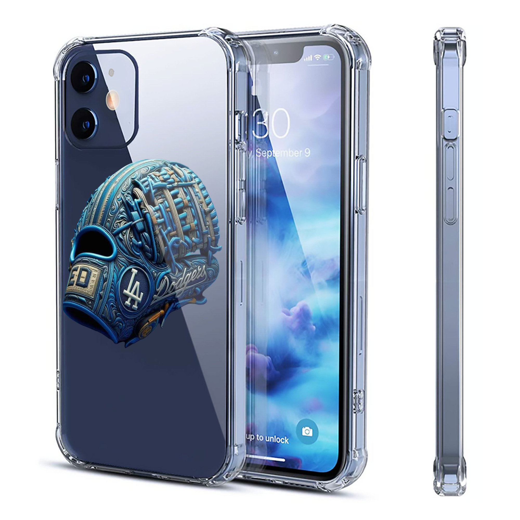  Clear IPhone 12 Case – Soft TPU With UV Print – Enhanced Drop Protection, Precise Fit, Anti-Fingerprint, Customizable Design, Scratch-Resistant, Yellow-Resistant